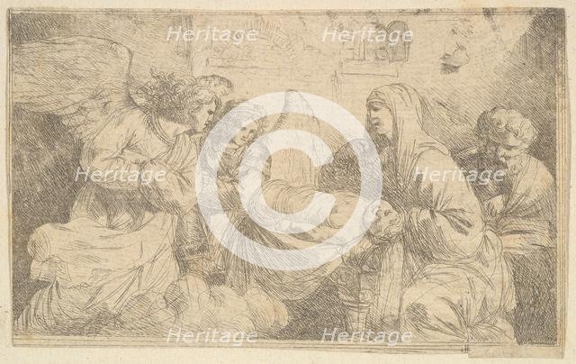 La Nativité de Jésus-Christ (The Nativity of Christ), late 18th century. Creator: Jean Jacques Lagrenee.