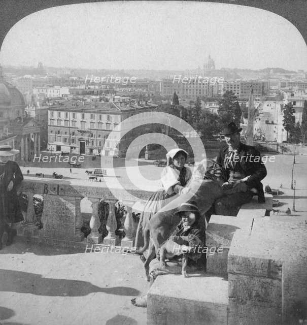 Rome, Italy, 1905.Artist: Underwood & Underwood