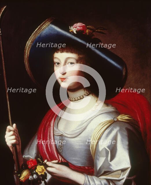 Portrait of a Lady of the Court as a Shepherdess, c1628. Creator: Gerrit van Honthorst.