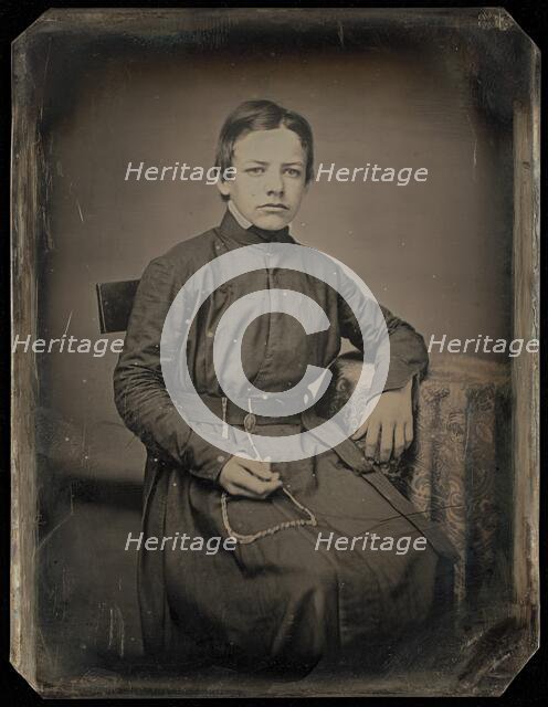 Portrait of a Priest, about 1854-1856. Creator: Unknown.