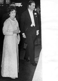 Princess Margaret and Prince William of Gloucester at the premiere of 'Lord Jim', London, 1965. Artist: Unknown