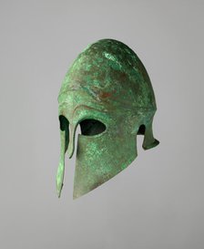 Helmet of the Corinthian Type..., Greek, early 5th century B.C. Creator: Unknown.