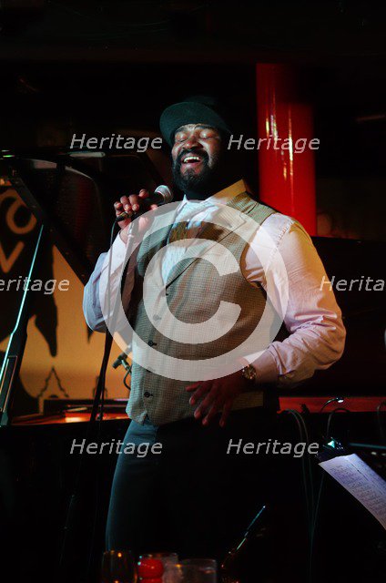 Gregory Porter, Pizza Express, Dean St, London, 2001. Artist: Brian O'Connor