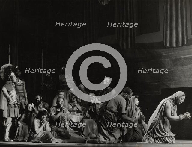 Praying, 1938. Creator: Unknown.