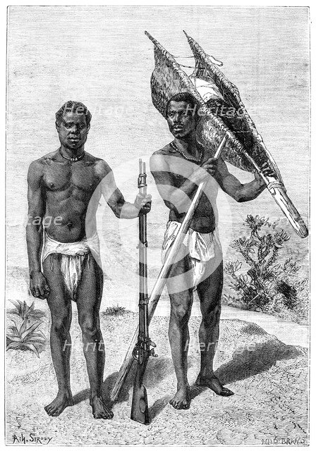 'Kroomen', 19th century. Artist: Unknown