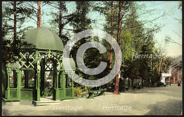 Irkutsk Quartermaster's Garden. Alcove, 1904-1914. Creator: Unknown.