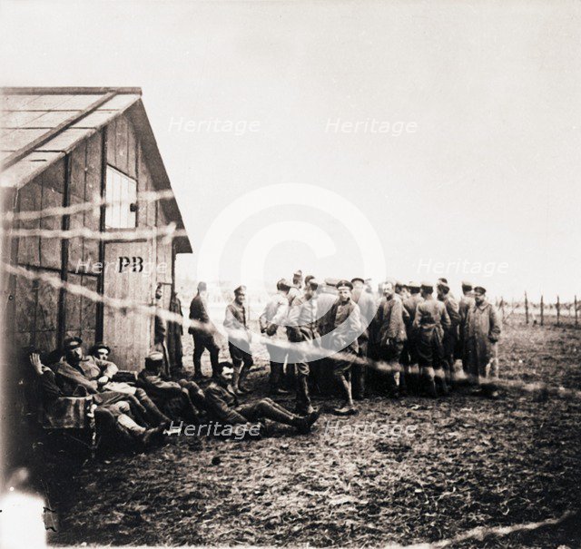 German prisoners of war, c1914-c1918.  Artist: Unknown.