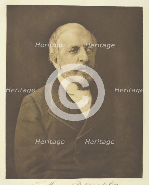 His Excellency the Marquess of Dufferin and Ava, c. 1893. Creator: Henry Herschel Hay Cameron.