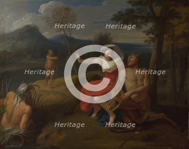 Nessus and Dejanira, ca 1705. Artist: Boullogne, Louis de, the Younger (1654-1733)