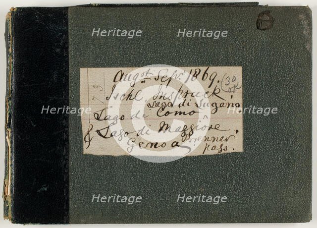 Inspruck, Italian Lakes, 1869. Creator: Charles George Lewis.