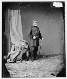 General George H. Thomas, US Army, between 1860 and 1875. Creator: Unknown.