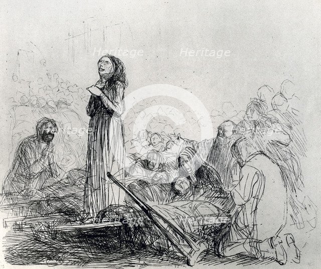 'The Miracle', 1925.Artist: Jean Louis Forain