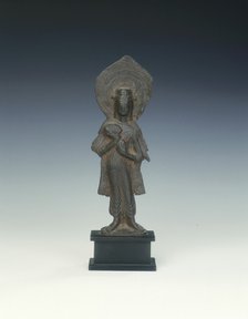 Standing bodhisattva, Six Dynasties, China, early 6th century. Artist: Unknown