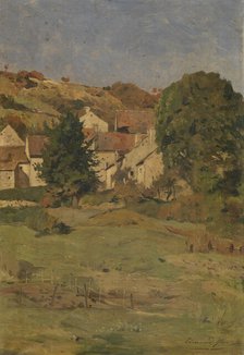 A view near Saint-Jean-de-Luz, mid-late 19th century. Creator: Edmond Charles Joseph Yon.