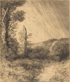 Gust of Wind (Le coup de vent). Creator: Alphonse Legros.