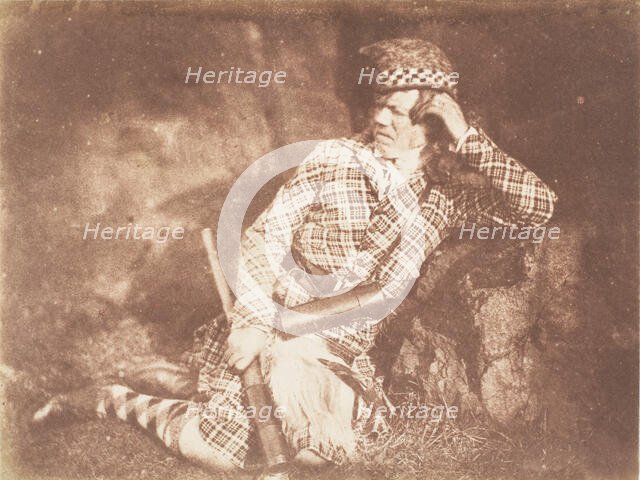 Finlay - The Deerstalker, 1843-47. Creators: David Octavius Hill, Robert Adamson, Hill & Adamson.