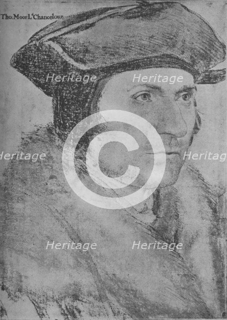 'Sir Thomas More', 1526-1527 (1945). Artist: Hans Holbein the Younger.