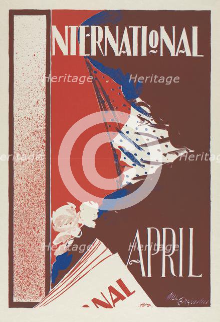 International, April, 1896-1898. Creator: Will Carqueville (American, 1871-1946).