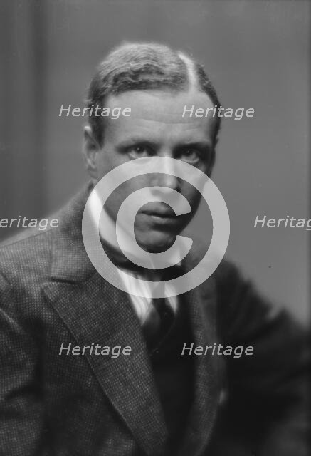 Lewis, Sinclair, portrait photograph, 1914 Mar. 7. Creator: Arnold Genthe.