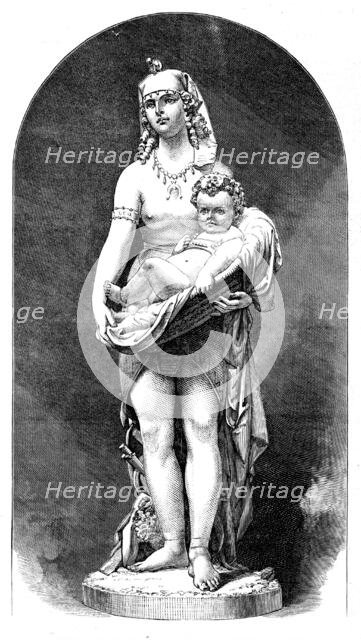 "Presentation Of The Child Moses," by F. Barzeghi, of Milan, in the International Exhibition, 1871. Creator: Unknown.