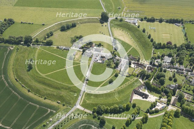 The large Neolithic henge enclosure at Avebury, Wiltshire, 2023. Creator: Robyn Andrews.