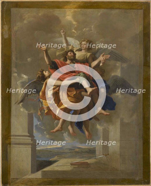 The ecstasy of Saint Paul, 1650. Creator: Poussin, Nicolas (1594-1665).