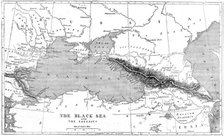 'The Black Sea and the Caucasus; Map', 1854. Creator: Unknown.