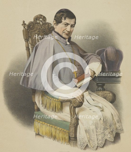 Portrait of the Archbishop Waclaw Zylinski (1803-1863), 1847.