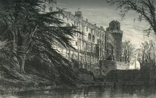 'Warwick Castle, from the West', c1870.