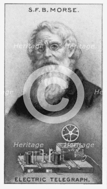 Samuel Finley Breese Morse, American inventor, (1934). Artist: Unknown