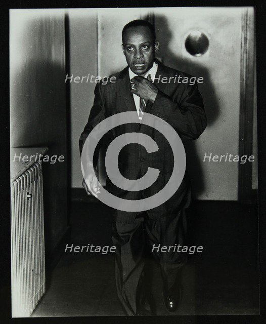 The Lionel Hampton Orchestra in concert at Colston Hall, Bristol, 1956. Artist: Denis Williams