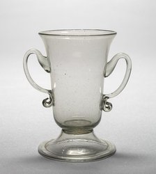 Syllabub Glass, c. 1720. Creator: Unknown.