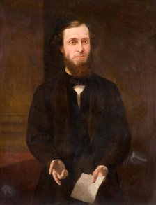 Portrait of Edwin Yates, 19th century. Creator: William Thomas Roden.