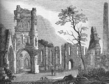 'Cathedral of Kildare', 1845. Artist: Unknown.