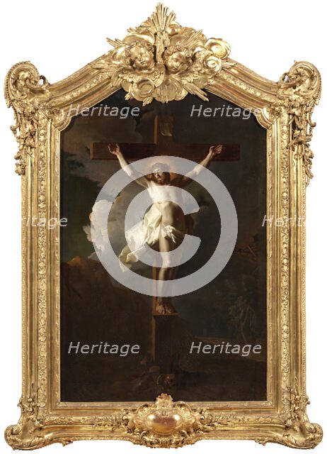 Christ on the cross, late 17th-early 18th century. Creator: Jean Ranc.