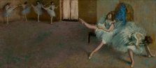 Before the Ballet, 1890/1892. Creator: Edgar Degas.