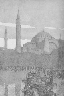 'The Mosque of Santa Sophia', 1913. Artist: Jules Guerin.