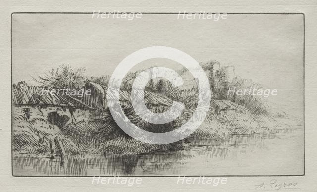 The Abandoned Village. Creator: Alphonse Legros (French, 1837-1911).