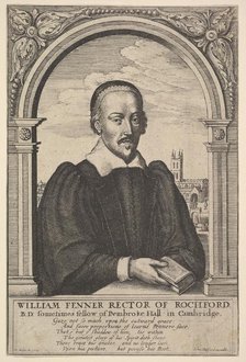 William Fenner, Rector of Rochford, 1656. Creator: Wenceslaus Hollar.