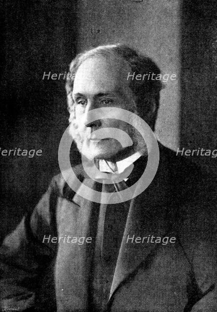 The late Roundell Palmer, First Earl of Selborne, P. C., 1895. Creator: Russell & Sons.