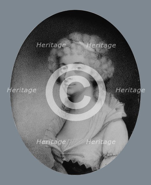 Portrait of a Lady, ca. 1795. Creator: Walter Robertson.