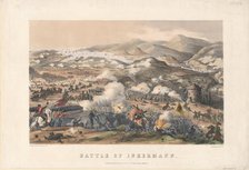 The Battle of Inkerman on November 5, 1854, 1854. Artist: Packer, Thomas (active ca. 1850)