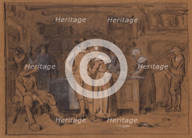 Hoc Signo Vinces, 1880. Creator: Thomas Hovenden.