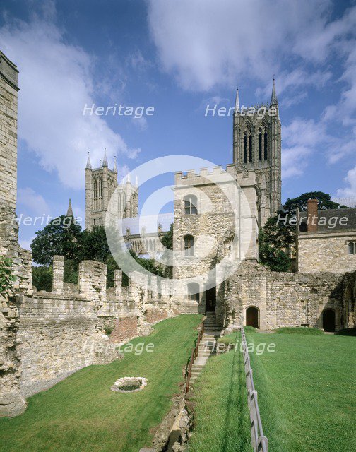 Bishop's Palace, Lincoln, Lincolnshire, c1980-c2017. Artist: Historic England Staff Photographer.