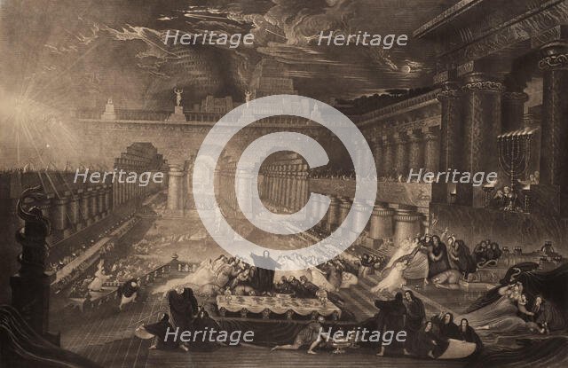 Belshazzar's Feast, after 1826. Creator: Adam Walter.