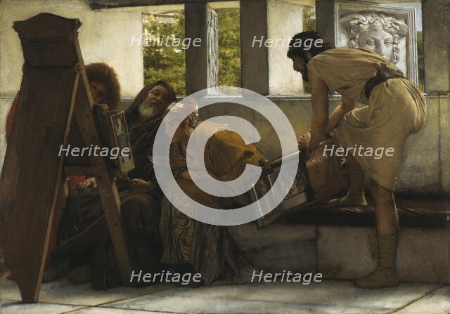 A Roman studio, 1874. Creator: Alma-Tadema; Sir Lawrence (1836-1912).