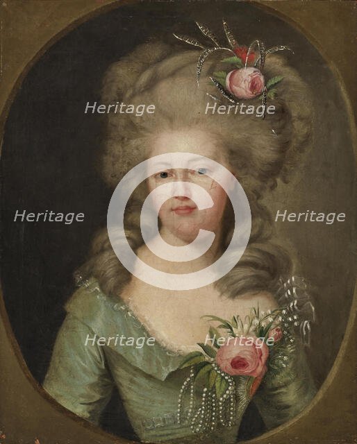 Portrait of Duchess Maria Feodorovna (Sophie Dorothea of Württemberg), 2nd Half of the 18th cen. Creator: Anonymous.