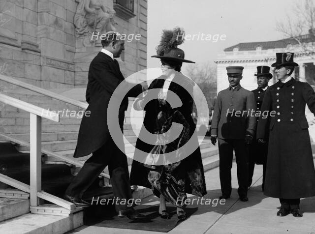 John Barrett & Lady Eustace Percy, between c1910 and c1915. Creator: Bain News Service.
