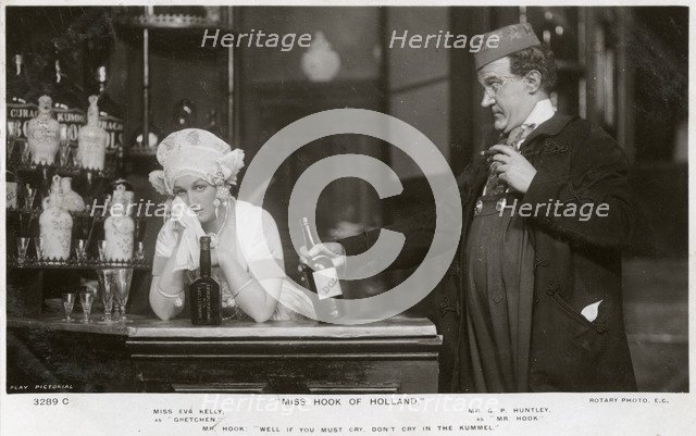 Eva Kelly and GP Huntley, British actors, c1907.Artist: Rotary Photo