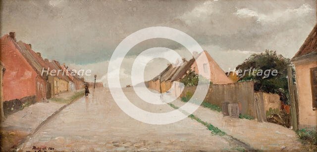 Bakkegade, Hillerod, 1884. Creator: Albert Gottschalk.